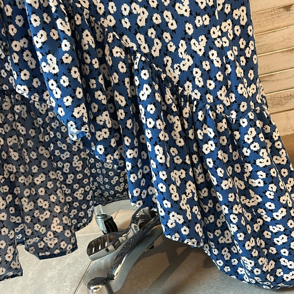 Pacific Vibes Floral Maxi Sun Dress with High/Low Hem - Picture 3 of 6